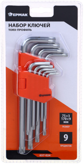 Набор ключей TORX-профиль