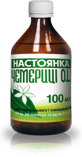 Настойка чемерицы