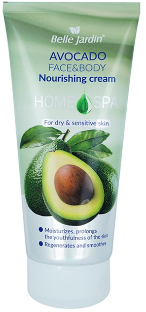 Крем для лица и тела осветляющий «Avocado. Авокадо» | Home Spa | Belle Jardin