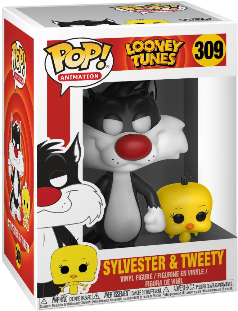 Looney Tunes Sylvester & Tweety (309) | Funko Pop!