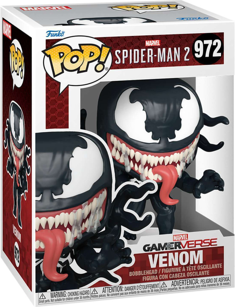 Bobble Marvel Games Spider-Man 2 Venom (972 | Funko Pop!