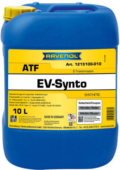 RAVENOL EV-Synto ATF E-Transmission Fluid