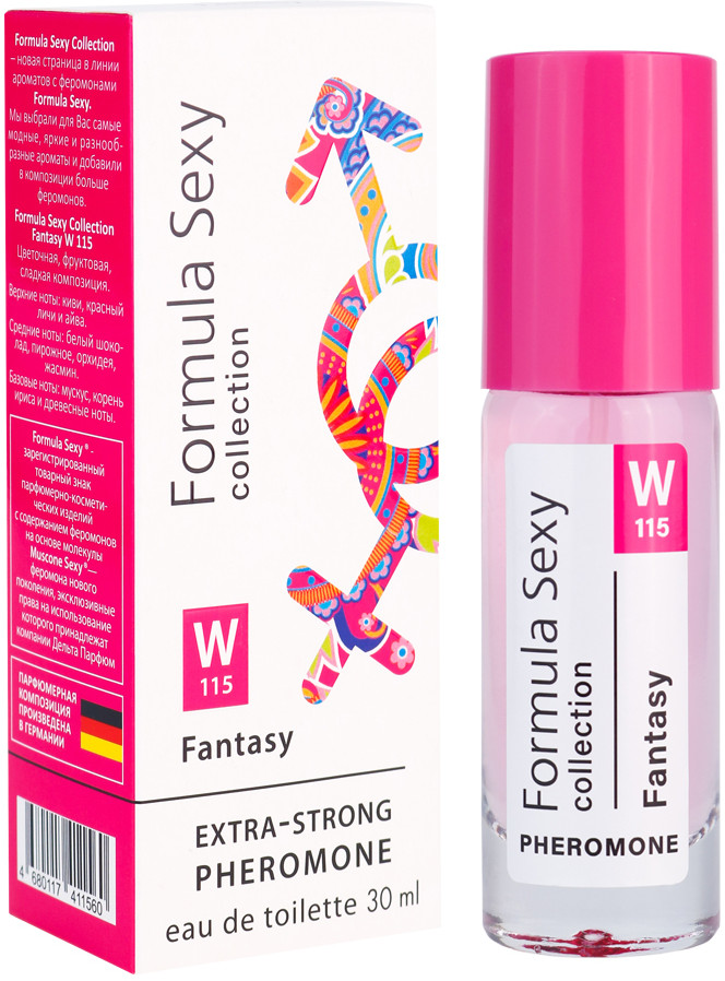Туалетная вода женская с феромонами «Fantasy W115» | Formula Sexy