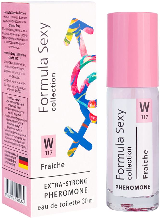 Туалетная вода женская с феромонами «Fraiche W117» | Formula Sexy