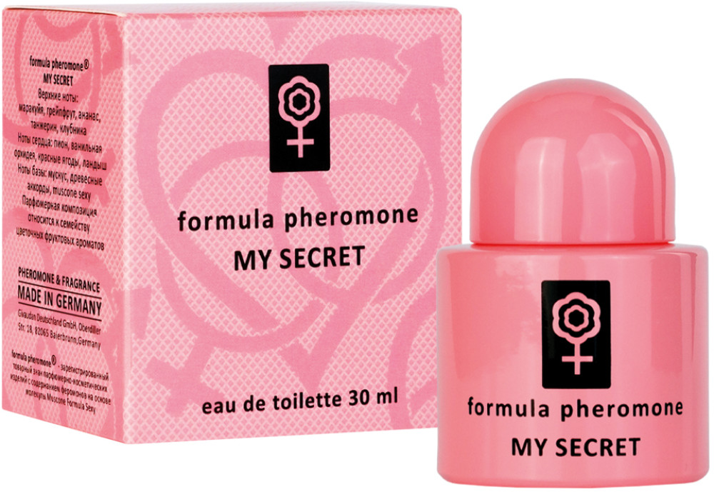 Туалетная вода женская с феромонами «My Secret» | Formula Pheromone | Formula Sexy