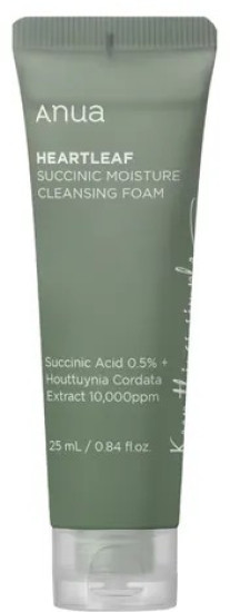 Пенка Hearleaf Succinic Foam 25 ml | Anua