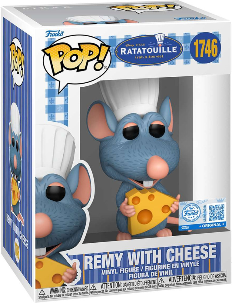 Disney Ratatouille Remy with Cheese Ss (Exc) (1746) | Funko Pop!