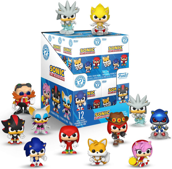 Mystery Minis Sonic the Hedgehog 1 штука в ассортименте (из12)