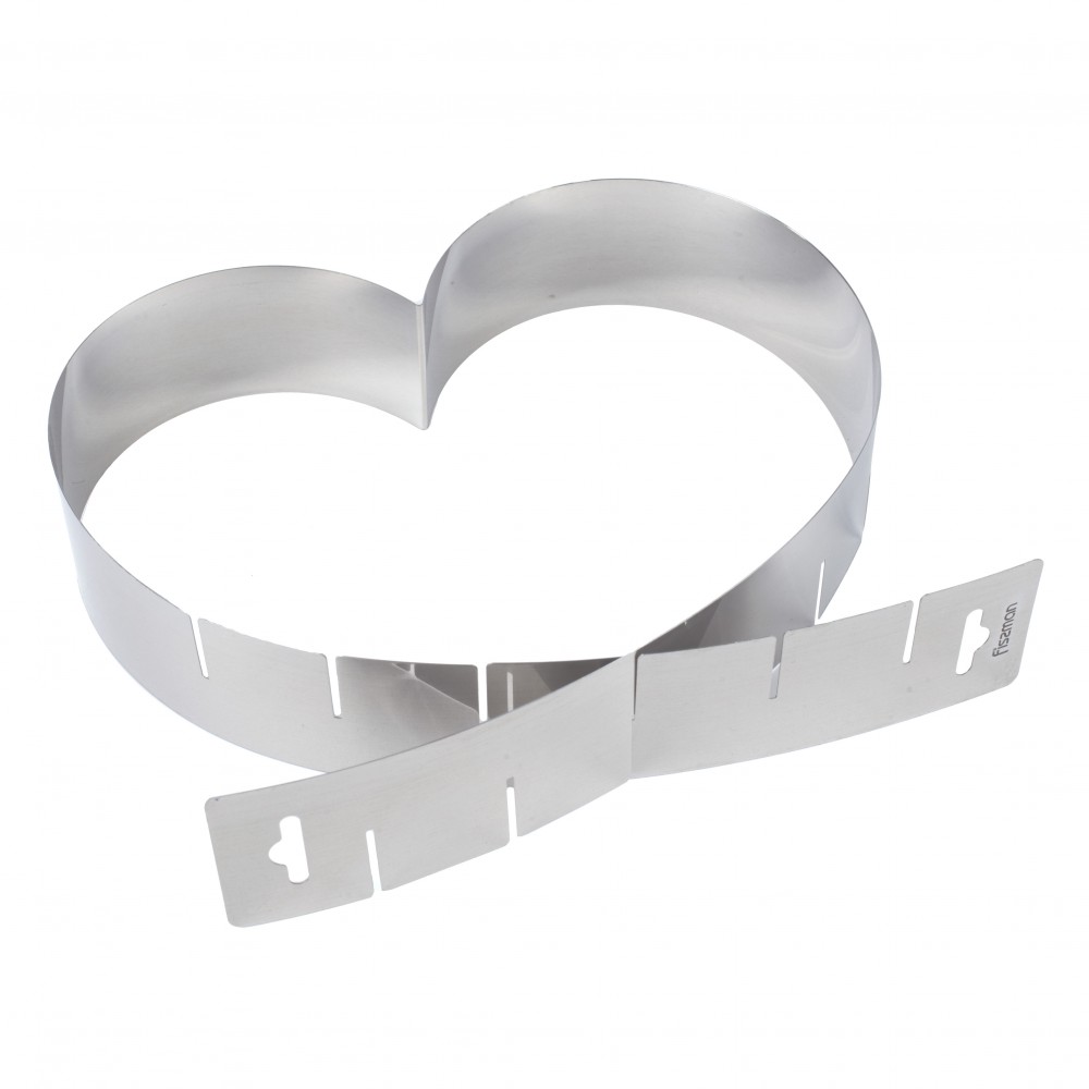 Регулируемое кулинарное кольцо в форме сердца | Fissman