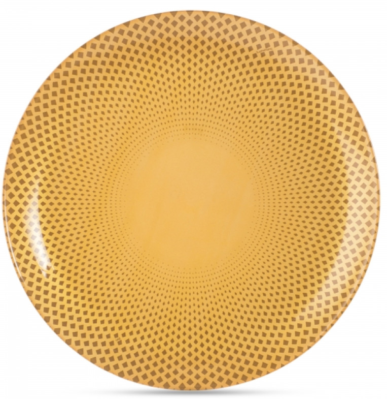 Тарелка обеденная SELESTI GOLD 26см | Luminarc