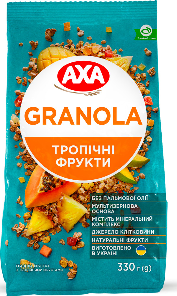 Гранола с тропическими фруктами | AXA