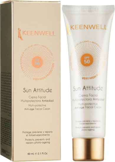 Солнцезащитный антивозрастной крем Spf50