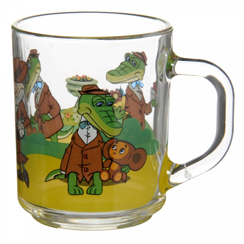 Кружка детская «Чебурашка и крокодил Гена» (200 мл)