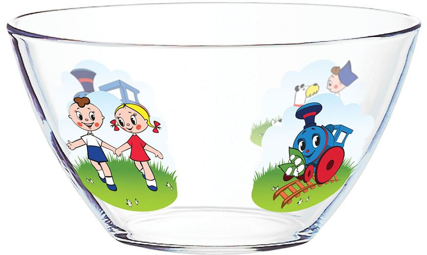 Салатник детский «Паровозик из Ромашково» | Союзмультфильм | PrioritY
