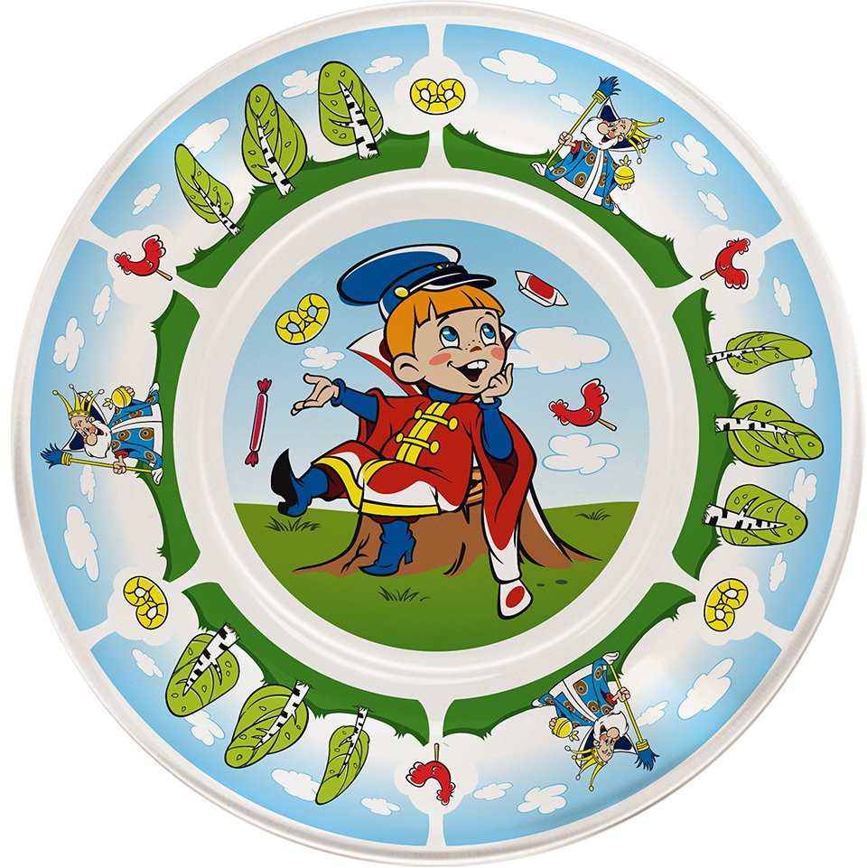 Тарелка детская малая «Вовка в тридевятом царстве» | Союзмультфильм | PrioritY