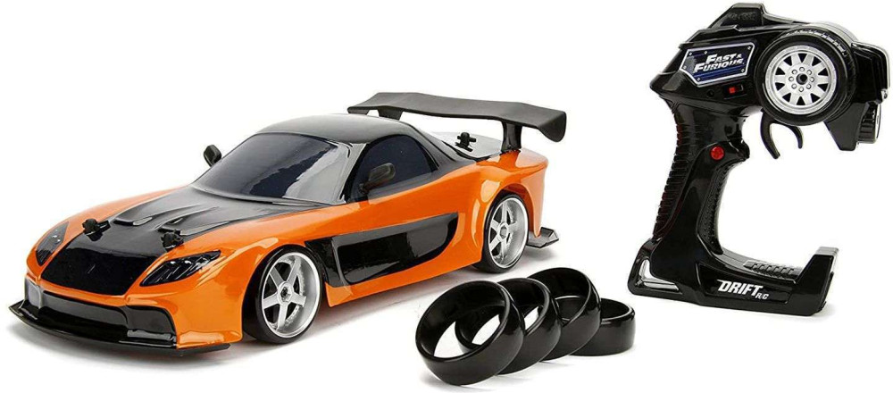 Радиоуправляемая модель Fast & Furious Drift Mazda RX-7 | Jada Toys