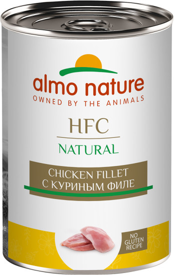 Корм консервированный полнорационный для собак с куриным филе «Chicken Fillet»
