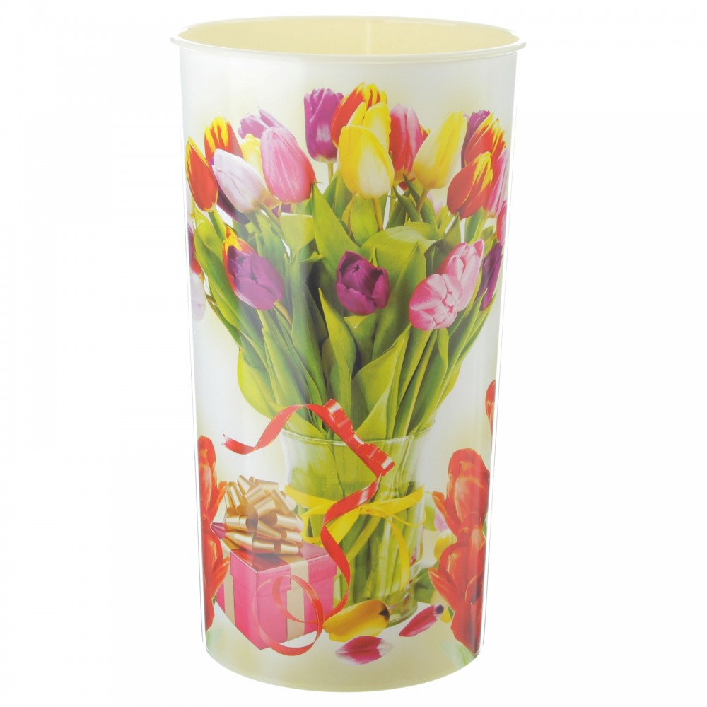 Ваза для цветов «С праздником!»