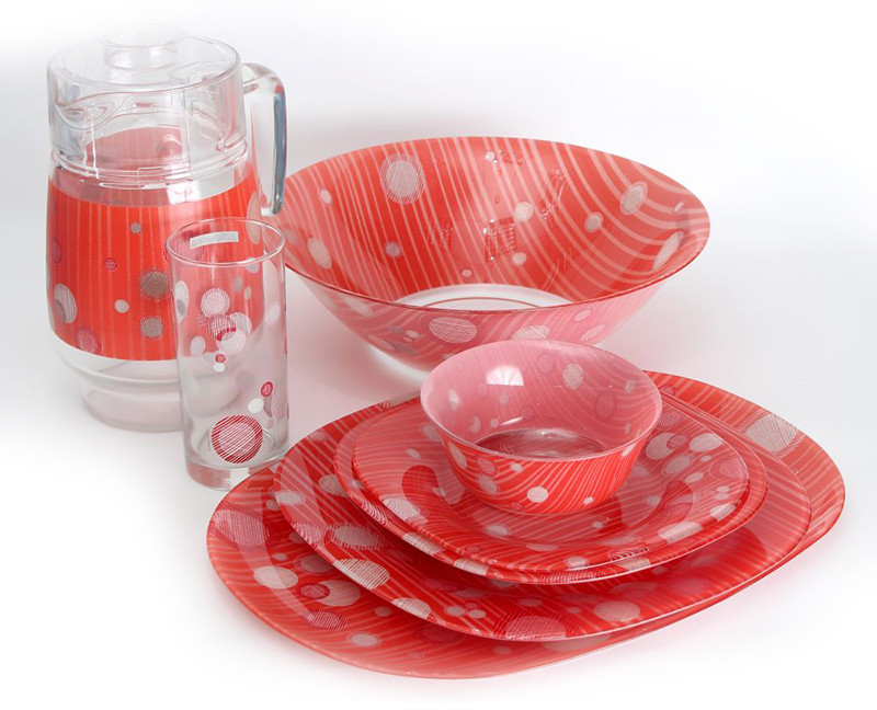 Сервиз столовый Carine Bubbling (46 предметов) | CARINE | Luminarc