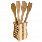 Набор кулинарный «Бамбук» из 4 предметов на подставке