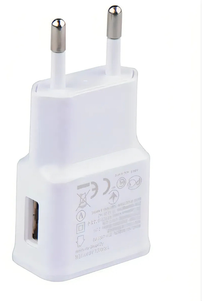 Сетевое зарядное устройство Usb 5V 2A, белая | OEM