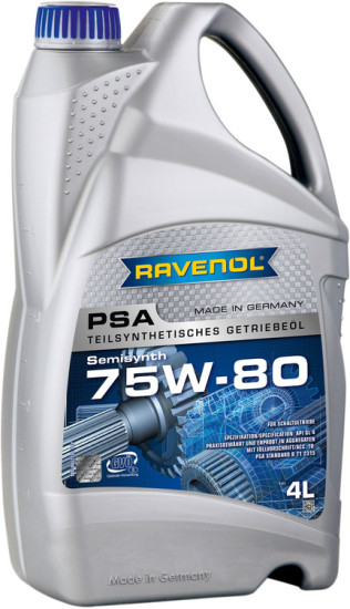 Трансмиссионное масло RAVENOL PSA 75W-80