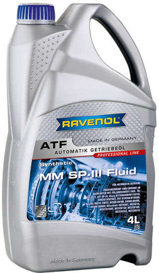 Масло АКПП RAVENOL ATF MM SP-III Fluid