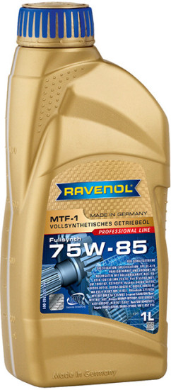 Трансмиссионное масло RAVENOL MTF-1 75W-85
