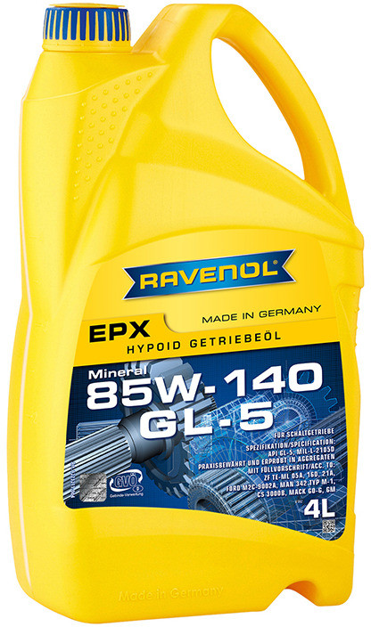 Трансмиссионное масло RAVENOL EPX 85W-140 | Ravenol