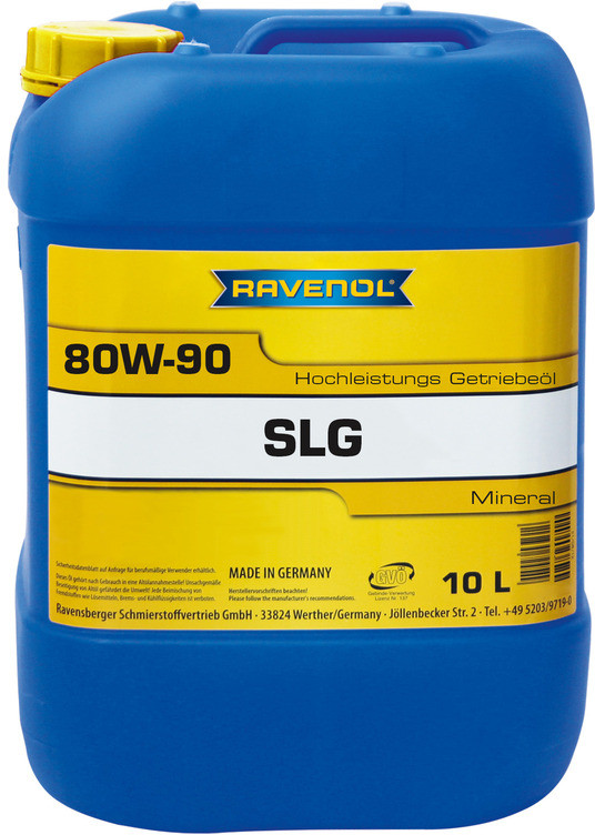 Трансмиссионное масло RAVENOL SLG 80W-90 | Ravenol