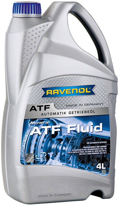 Масло АКПП RAVENOL ATF Fluid | Ravenol