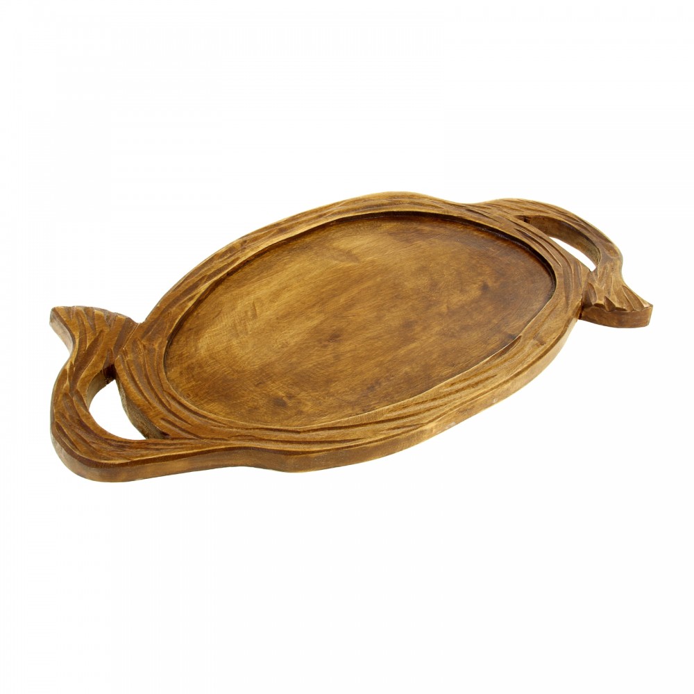 Поднос деревянный ручной работы, 50х25 см