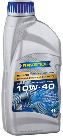 Трансмиссионное масло RAVENOL Motogear 10W-40 GL-4