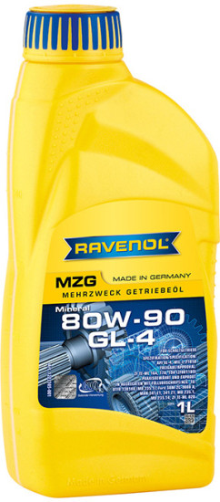 Трансмиссионное масло RAVENOL MZG 80W-90