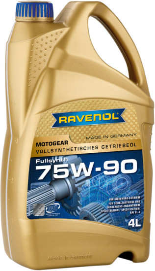 Трансмиссионное масло RAVENOL Motogear 75W-90 GL-4
