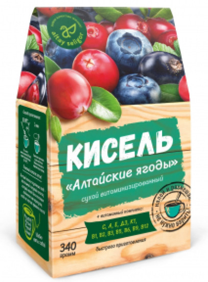 Сухой кисель «Алтайские ягоды»