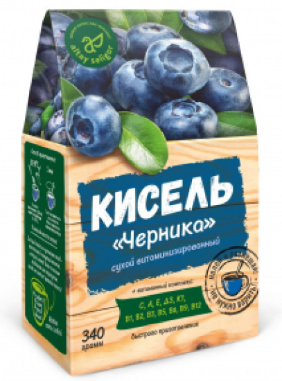 Сухой кисель «Черника»