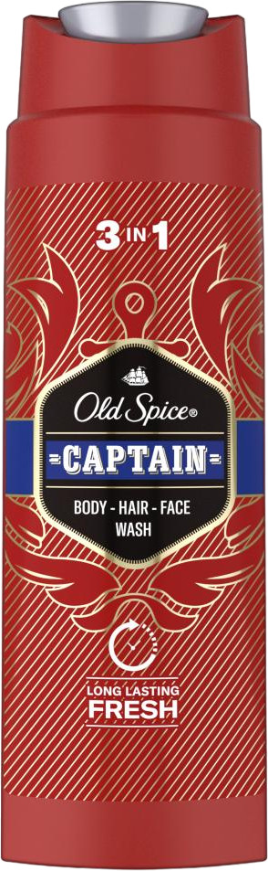 Шампунь-гель для душа | Captain | Old Spice