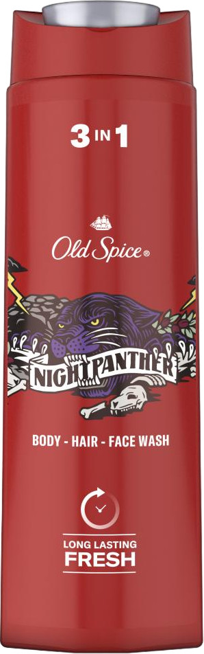 Шампунь-гель для душа «Nightpanther» | Nightpanther | Old Spice