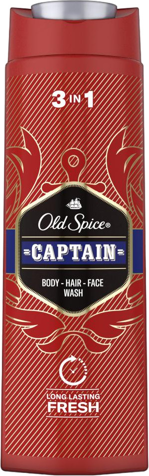 Шампунь-гель для душа | Captain | Old Spice