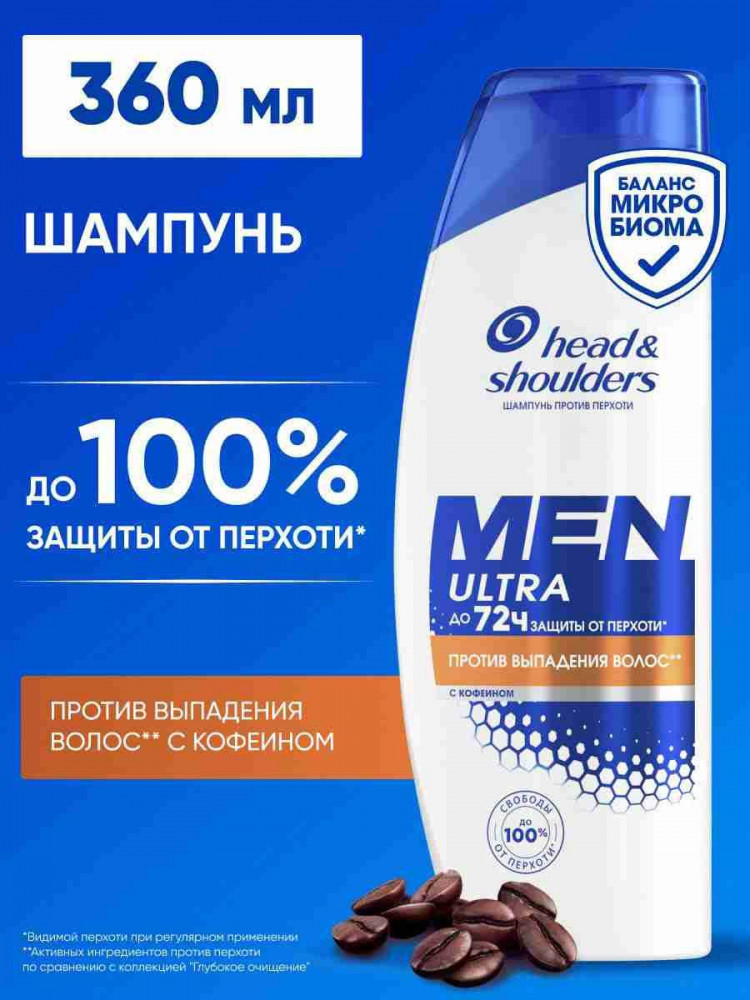 Шампунь для мужчин против выпадения волос | Men ultra | Head & Shoulders