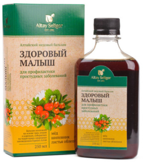 Бальзам медовый «Здоровый малыш» | Алтай Селигор