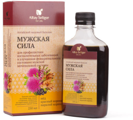 Бальзам медовый «Мужская сила» | Алтай Селигор