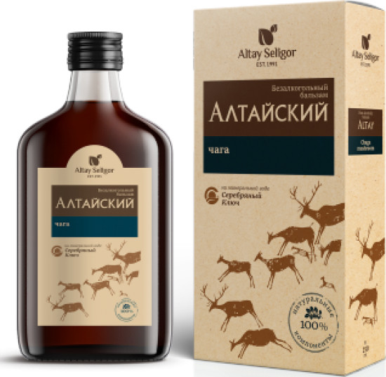 Алтайский бальзам с чагой | Алтай Селигор