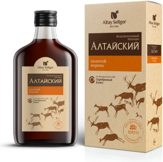 Алтайский бальзам с золотым корнем | Алтай Селигор