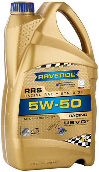 Моторное масло гоночное RAVENOL RRS Racing Rally Synto 5W-50