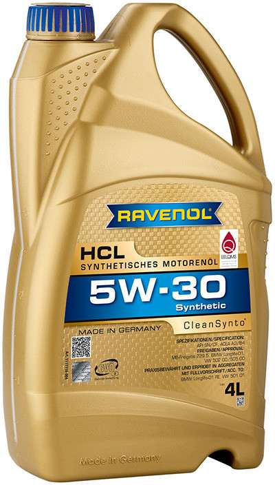 Моторное масло RAVENOL HCL 5W-30 | Ravenol