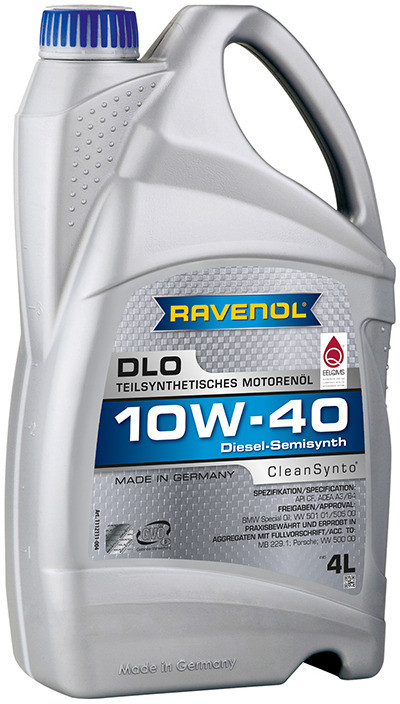 Моторное масло RAVENOL DLO 10W-40 | Ravenol