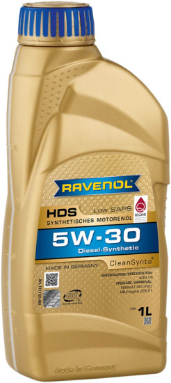 Моторное масло RAVENOL HDS Hydrocrack Diesel Specif 5W-30