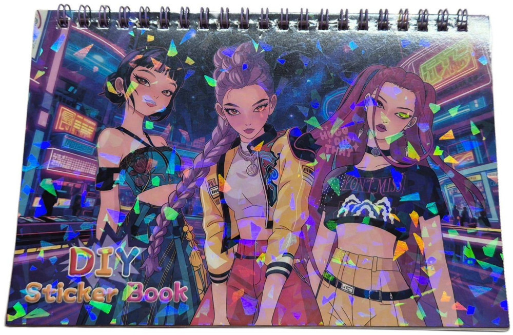 Стикербук K-Pop Demon Hunters